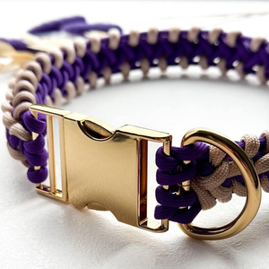 Correa personalizable de cuerda redonda para mascotas, <span class=keywords><strong>collar</strong></span> de perro y gato con diseño de rayas de lujo con cintas de luces <span class=keywords><strong>LED</strong></span> y grabado fuerte para perros - Product Image 5