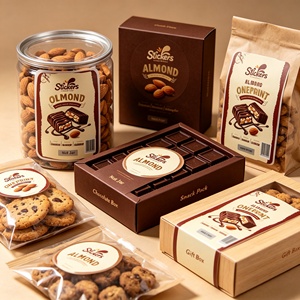 Etiquetas Adhesivas Personalizadas para Alimentos, Redondas, de Papel, con Código de Barras Impreso, para Empaquetado al por Mayor - Product Image 2