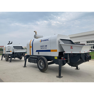 مصغرة صغيرة مقطورة ملموسة رغوة آلة ملموسة مع قطع غيار المضخة المحمولة مضخات الخرسانة - Product Image 6