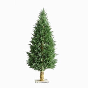 Árbol Artificial de Ciprés, Cedro y Thuja Resistente a los Rayos UV, Árbol Artificial de Hoja Perenne para Decoración de Jardín, Patio y Calle - Product Image 3