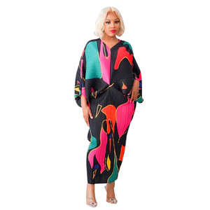 N10263 Robe chauve-souris basique à col en V, <span class=keywords><strong>best</strong></span>-<span class=keywords><strong>seller</strong></span> automne <span class=keywords><strong>2022</strong></span>, pour femmes européennes et américaines, marque YUHONG, collection Indépendante - Product Image 5
