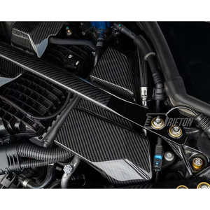 ฝาครอบกล่องฟิวส์คาร์บอนไฟเบอร์แบบแห้ง สำหรับ BMW G80 G81 M3 G82 G83 M4 อะไหล่ตกแต่งช่องเครื่องยนต์ - Product Image 3
