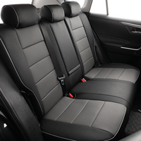 Ensemble complet de housses de siège de voiture personnalisées de luxe pour RAV4 2001-2025 LE XLE Limited Platinum, housse de siège en cuir BZ4X 2021-2025