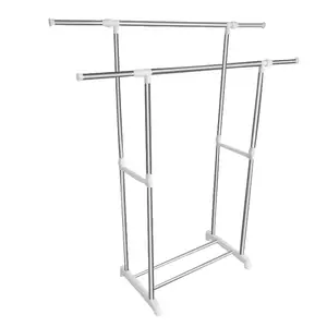 Collectie Hoge Kwaliteit Vouwen Vloerstaande Droge Kleerhanger Rack Kleerhangers