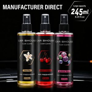 Nuevo Spray de Perfume Portátil para <span class=keywords><strong>Auto</strong></span> de 250 ml - Aromatizante en Aerosol para <span class=keywords><strong>Auto</strong></span> y Hogar con Aroma a Cereza Oceánica y Chicle - Product Image 1