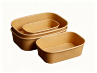 Bol à salade de fruits jetable en PS de qualité alimentaire épaissi, style minimaliste moderne, pour usage hôtelier