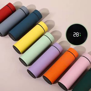 Corporate Activity Business Gift Stainless Smart Led Digital Temperature Display Thermos Vacuum Custom Logo Printed Water Bottle - Product Image 3