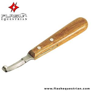 Sur mesure Carl Sabot Couteau Bord Étroit avec Manche En Bois Couteau En Acier Inoxydable Maréchal-Ferrant Outil Couteau de Sabot Fabricant - Product Image 2