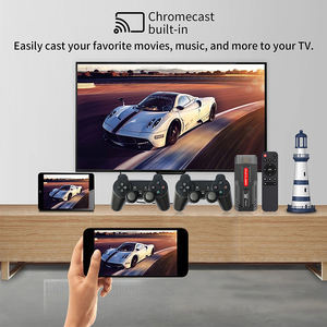 X3 <span class=keywords><strong>Stick</strong></span> de Jeu X3 Android <span class=keywords><strong>TV</strong></span> Box Double Système de Jeu 64G <span class=keywords><strong>4K</strong></span> Console de Jeu Rétro Intelligente Manette Sans Fil 2.4G - Product Image 2