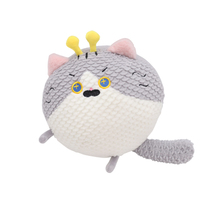 Oreiller-couverture en peluche super douce en forme de panda de dessin animé, avec rembourrage en coton PP, vente en gros OEM ODM