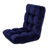 Siège de sol de canapé de jeu pliable OEM/ODM avec dossier réglable, chaise longue rembourrée et paresseuse