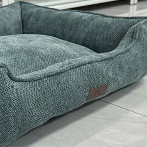 ที่นอนสุนัขแบบถอดซักได้ ทำจากผ้ากำมะหยี่และผ้าลูกฟูก <span class=keywords><strong>รูป</strong></span>ทรงสี่เหลี่ยมผืนผ้า นุ่มสบาย ช่วยให้สุนัขหลับสบาย - Product Image 6