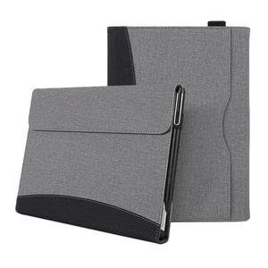 Couvertures de tablette de Texture tissée antichoc de luxe doublure en cuir PU étui pour tablette à rabat intelligent pour surface <span class=keywords><strong>Pro</strong></span> 5/6/<span class=keywords><strong>7</strong></span>/8/<span class=keywords><strong>9</strong></span> - Product Image 1