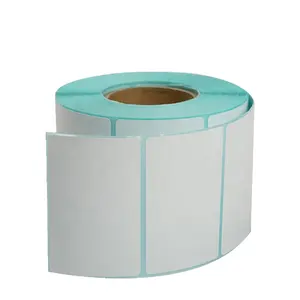 Kinmit 4 "X 6" Waterdichte Zelfklevende Thermisch Label Verzendlabel Roll-Top Gecoate Directe Thermische Zelfklevende Papierrol