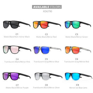 نظارات شمسية رياضية جديدة للرجال بتصميم شائع: نظارات شمسية نسائية خارجية غير قياسية مستقطبة بغشاء حقيقي KD6790 - Product Image 4