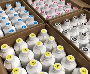 Entrega rápida de China, película para mascotas con impresión de tinta blanca de alto Color para telas de camisetas, tinta Dtf Plus Cmyk + W Eps, compatible con cabezal de impresión - Product Image 5