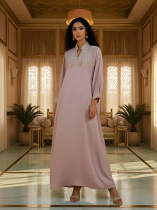 Abito Abaya Musulmano da Donna - Stile Dubai, Abbigliamento Islamico di Lusso per <span class=keywords><strong>Moda</strong></span> Modesta - Product Image 3