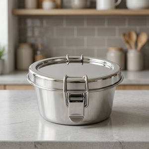 Rectangle Leak Proof BPA Free Heatable Eco-Friendly Stainless Steel 1-3L Modern Stackable <b>Lunch</b> <b>Box</b> Office School Travel - Product Image 4