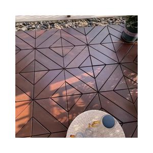 بلاط سطح الخشب للداخل والخارج مقاوم للماء الخشب الصلب في الهواء الطلق الاندونيسي ميرباو المتشابكة - Product Image 2