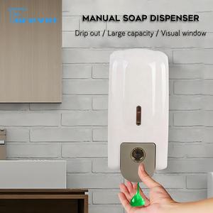 Fornitura diretta dalla fabbrica distributore manuale di sapone a parete mani lavando sterilizzatore per toilette per le mani - Product Image 2