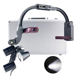 Lupas dentales lupa binocular 5W dentista faro quirúrgico equipo de laboratorio eléctrico para odontología - Product Image 3