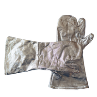 Combinaisons isolées OEM 1000 ℃ Combinaisons de protection en aluminium résistant à la chaleur avec sac SCBA en option pour la lutte contre les incendies