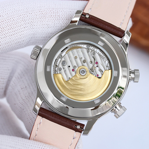 Montre unisexe élégante et polyvalente, cadran bleu multifonctionnel lumineux, boîtier en acier inoxydable, montre de luxe pour les élites, formelle - Product Image 5