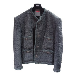 MOQ: 1 Pezzo |   <span class=keywords><strong>Giacca</strong></span> Classica <span class=keywords><strong>in</strong></span> Misto Lana <span class=keywords><strong>Tweed</strong></span> Personalizzabile di Alta Qualità, Casual Business da <span class=keywords><strong>Uomo</strong></span> con Tasche Multiple - Product Image 1