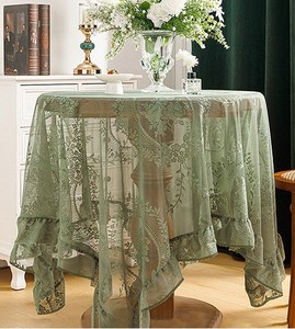 Thời trang ren Khăn trải bàn nghệ thuật lãng mạn bảng Bìa mộc mạc tươi Khăn trải bàn nhà máy trực tiếp - Product Image 1