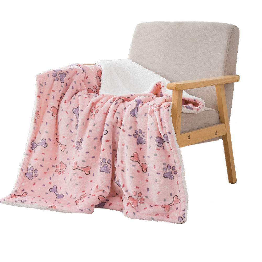 Printed Flannel+Sherpa