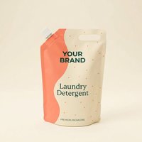 Pochette souple à bec verseur personnalisée de 1L et 2L, robuste, pour emballage de lessive liquide et adoucissant