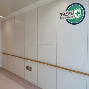 Pannello Murale di <span class=keywords><strong>Rivestimento</strong></span> Igienico in PVC Bianco 2,4m x 1,2m per Uso Medico - Product Image 2