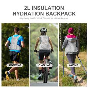 Chaleco de Hidratación para Exteriores con Bolsa de Agua de 2 Litros a Prueba de Fugas, Mochila para Correr, Ciclismo, Motociclismo Todoterreno, Senderismo, OEM - Product Image 5