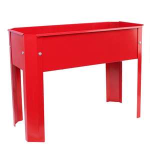 Potager surélevé moderne en métal pour légumes et fleurs, jardinière extérieure grande taille pour jardin et terrasse - Product Image 3