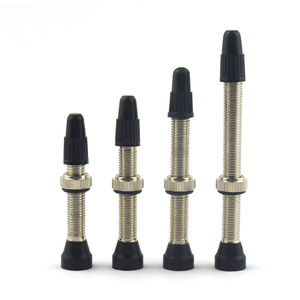 Valve de vélo Jiao Shang en laiton, type à visser de style français, pour pneu de vélo sans chambre à air - Product Image 1