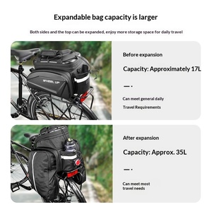 Alforja Trasera <span class=keywords><strong>para</strong></span> <span class=keywords><strong>Bicicleta</strong></span>, Impermeable, Bolsa <span class=keywords><strong>de</strong></span> Equipaje <span class=keywords><strong>para</strong></span> <span class=keywords><strong>Bicicleta</strong></span> <span class=keywords><strong>de</strong></span> Montaña, Modelo A8, Accesorios - Product Image 3