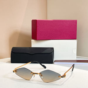 Lunettes <span class=keywords><strong>de</strong></span> soleil tendance hip-hop 2025, monture en bois sans cadre, lunettes <span class=keywords><strong>de</strong></span> soleil tendance pour rappeurs, bijoux tendance - Product Image 3