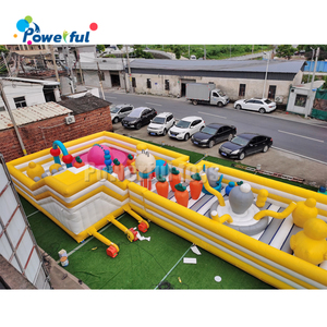 Parque de Atracciones inflable para niños, castillo hinchable, casa hinchable para saltar, tierra divertida, gran ciudad en alquiler - Product Image 1