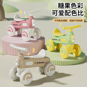 G.Duck <b>Kids</b> Balance <b>Bike</b> 10 Inch Anti-Tip Pedal-Free For 1-3 Year Old Children Two-Wheeled Vehicle - Product Image 6