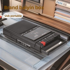 Stile retrò digitale Aux to Cassette Tap registratore e lettore <span class=keywords><strong>MP3</strong></span> formato convertitore - Product Image 4