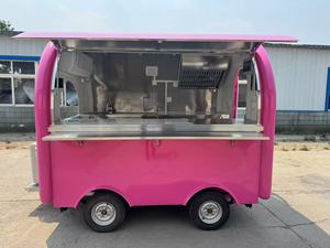 Remolques de Comida Personalizados Totalmente Equipados para Café Helado <span class=keywords><strong>Restaurante</strong></span> Pizza Food Truck Móvil con Cocina Completa - Product Image 3