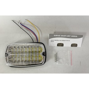 Feux latéraux LED extérieurs à 122 modes, feux stroboscopiques d'urgence à montage en surface LED pour ambulance, feux de position latéraux LED pour camion et remorque - Product Image 6