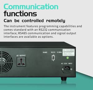 Rek Variable Frequency Power Supply RKP6002, 2KVA, Single Phase, 45 - 400Hz, 1.0 150.0V, 16.66A, 150.1V 300.0V 8.3A - Product Image 3