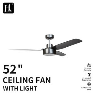 <b>Modern</b> 42-Inch 52-inch LED <b>Ceiling</b> <b>Fan</b> <b>with</b> <b>Light</b> Home Decorative Dimmable Smart Feature 3 Colors Remote Control Switch - Product Image 3