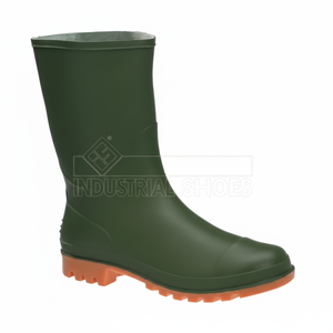 Botas de Lluvia Industriales de PVC Verde LOG, Material Duradero y Cómodo para Actividades al Aire Libre - Product Image 1