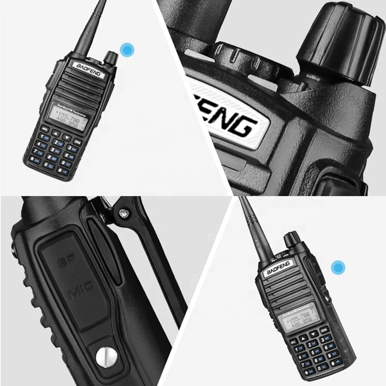 Baofeng Bf UV 82 UV82 UHF VHFデュアルバンドPttロングレンジ