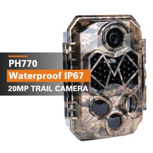 Zecre <span class=keywords><strong>Trail</strong></span> Fotocamera Da 20.0 Megapixel 1080P Full HD Outdoor Gioco di Caccia Cam 940NM di Sicurezza di Visione Notturna Motion Activated Macchina Fotografica - Product Image 1