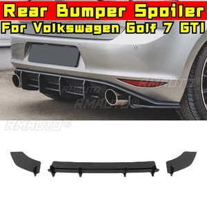 Para Volkswagen Golf 7 GTI V2 Style, Kit de Carrocería con Difusor y Protector de Parachoques Trasero, Cubierta de Parachoques, Pieza de Tuning - Product Image 1