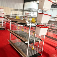 Vente Directe Fabricant Garantie Un An Poulailler Grande Cage à Poulets Équipement Avicole pour Poules Pondeuses Élevage de Poulets