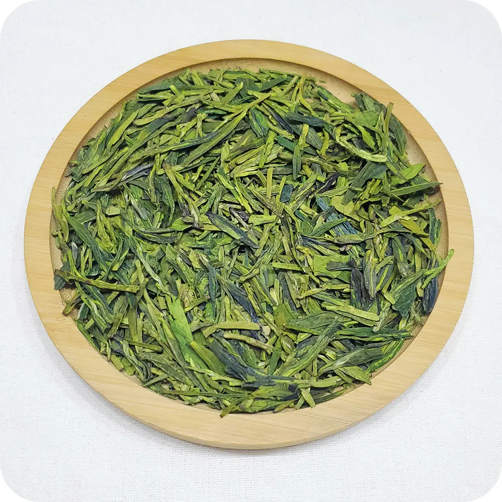 Chinesischer berühmter grüner frühlingstee, Großhandel Drachenbrunnen Longjing grüner Tee